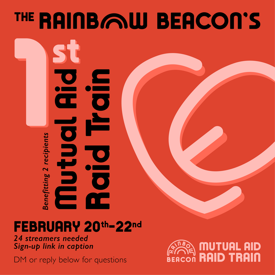 The Rainbow Beacon's First Mutual Aid Raid Train